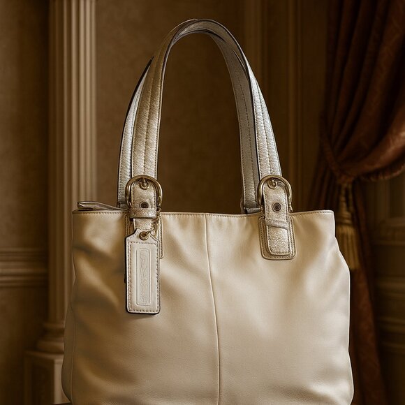 Coach Handbags - Coach SoHo North South Tote (F17216)